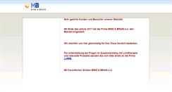 Desktop Screenshot of mindandbrain.at